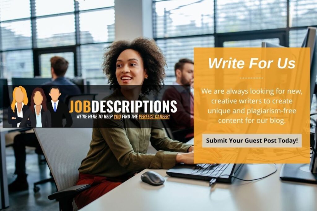 Write For Us Template Job Descriptions